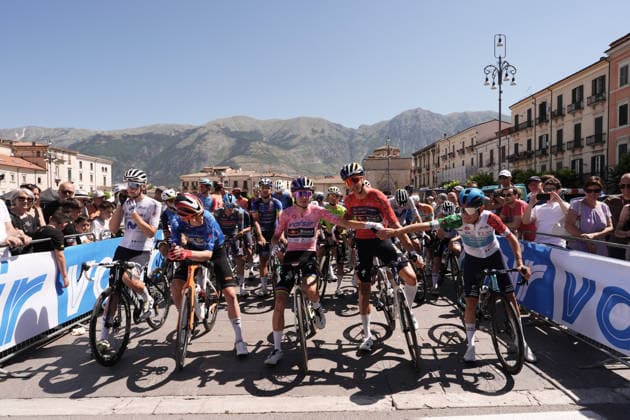 start race during Stage 7 of the Giro Next Gen 2026, from Sulmona to Piana delle Mele (Guardiagrele), Italy, Saturday, June 20, 2026.  Copyright: xMassimoxPaolone LaPressex
