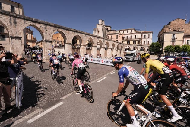 start race during Stage 7 of the Giro Next Gen 2026, from Sulmona to Piana delle Mele (Guardiagrele), Italy, Saturday, June 20, 2026.  Copyright: xMassimoxPaolone LaPressex