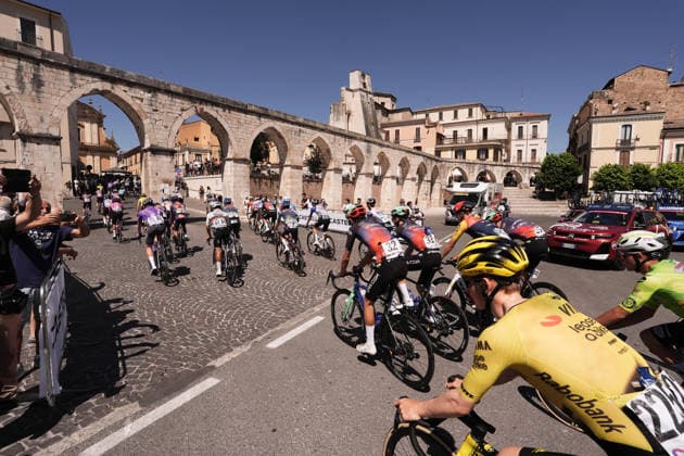 start race during Stage 7 of the Giro Next Gen 2026, from Sulmona to Piana delle Mele (Guardiagrele), Italy, Saturday, June 20, 2026.  Copyright: xMassimoxPaolone LaPressex