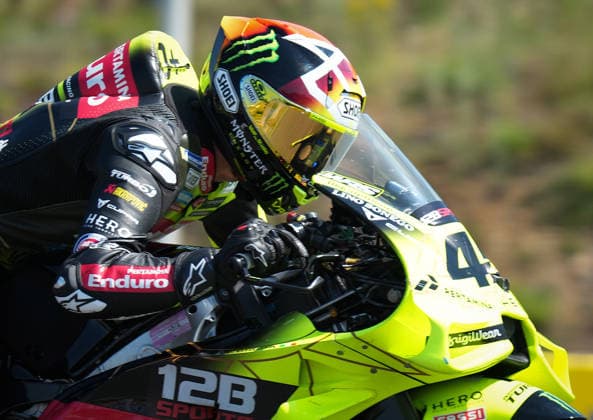 Czech Republic motorcycle Grand Prix, MotoGP World Championship, WM, Weltmeisterschaft qualification MotoGP, in Brno, Czech Republic, on June 20, 2026. Fabio Di Giannantonio of Italy, Pertamina Enduro VR46 Racing Team. (CTKxPhoto LubosxPavlicek) CTKPhotoP2026062003115  CTKPhotoP2026062003115