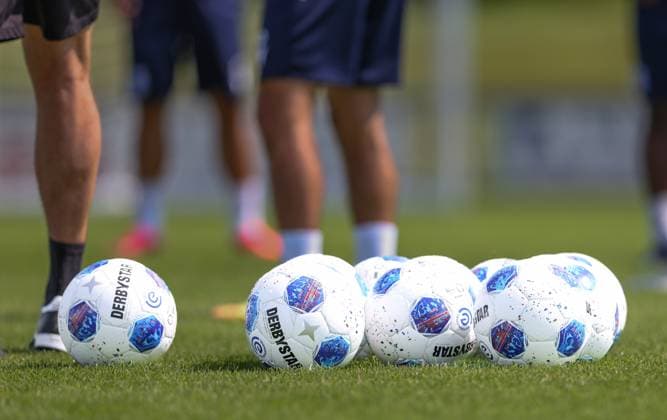 HEERENVEEN , 20-06-2026 , Sportpark SkoatterwÃ¢ld , season 2026 2026 , Dutch Eredivisie football , first training of new season , picture shows, First training SC Heerenveen season 2026-2027  x204495599x Copyright: