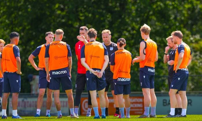 HEERENVEEN , 20-06-2026 , Sportpark SkoatterwÃ¢ld , season 2026 2026 , Dutch Eredivisie football , first training of new season , picture shows, First training SC Heerenveen season 2026-2027  x204495641x Copyright: