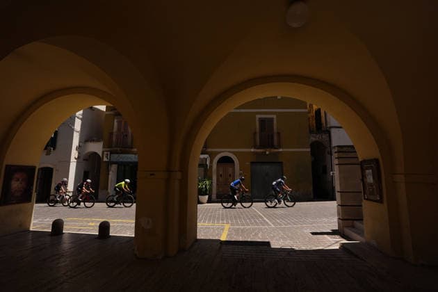 The race during Stage 7 of the Giro Next Gen 2026, from Sulmona to Piana delle Mele (Guardiagrele), Italy, Saturday, June 20, 2026.  Copyright: xFabioxFerrari LaPressex