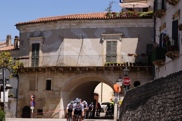 The race during Stage 7 of the Giro Next Gen 2026, from Sulmona to Piana delle Mele (Guardiagrele), Italy, Saturday, June 20, 2026.  Copyright: xFabioxFerrari LaPressex