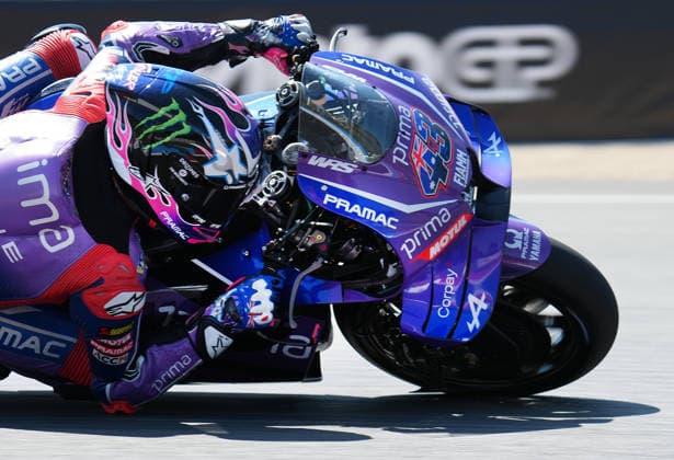 Czech Republic motorcycle Grand Prix, MotoGP World Championship, WM, Weltmeisterschaft qualification MotoGP, in Brno, Czech Republic, on June 20, 2026. Jack Miller of Australia, Prima Pramac Yamaha Team. (CTKxPhoto LubosxPavlicek) CTKPhotoP2026062003077  CTKPhotoP2026062003077