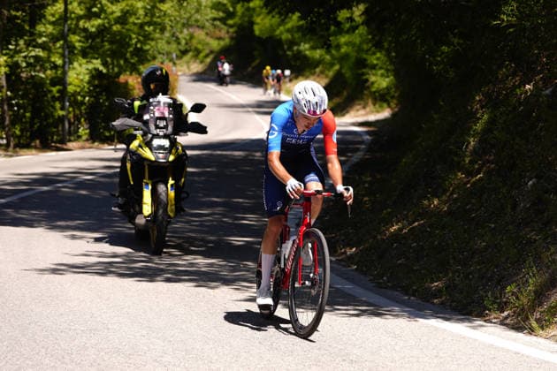 France s RÃ mi Daumas of Groupama-FDJ United during Stage 7 of the Giro Next Gen 2026, from Sulmona to Piana delle Mele (Guardiagrele), Italy, Saturday, June 20, 2026.  Copyright: xFabioxFerrari LaPressex