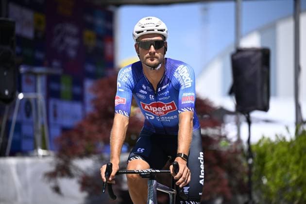 Baloise Belgium Tour 2026 Stage 4 AARSCHOT, BELGIUM - JUNE 20 : Rickaert Jonas (BEL) of Alpecin-Premier Tech before the start of the race during stage 4 of the 95th edition of Baloise Tour of Belgium an UCI ProSeries 2.Pro cycling road race stage for Men Elite of 183.5 km with start in Begijnendijk and finish in Aarschot on June 20, 2026 in Aarschot, Belgium, 20 06 2026 ( Motordriver Stephan Boone - Aarschot Belgium  Copyright: xTomasxSiskx