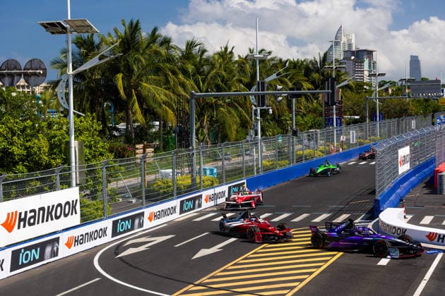 2026 FORMULA E SANYA ePRIX 94 WEHRLEIN Pascal (ger), Porsche Formula E Team, Porsche 99X Electric, action during the 2026 Sanya ePrix, 11th round of the 2025-26 ABB FIA Formula E World Championship, WM, Weltmeisterschaft on the Sanya Street Circuit from June 18 to 20, 2026 in Sanya, China - SanyaChina  Copyright: xDamienxDoumerguex
