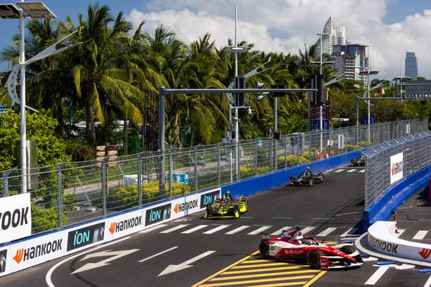 2026 FORMULA E SANYA ePRIX 23 NATO Norman (fra), Nissan Formula E Team, Nissan e-4ORCE 05, action during the 2026 Sanya ePrix, 11th round of the 2025-26 ABB FIA Formula E World Championship, WM, Weltmeisterschaft on the Sanya Street Circuit from June 18 to 20, 2026 in Sanya, China - SanyaChina  Copyright: xDamienxDoumerguex