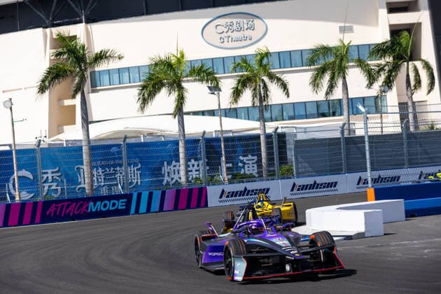 2026 FORMULA E SANYA ePRIX 94 WEHRLEIN Pascal (ger), Porsche Formula E Team, Porsche 99X Electric, action during the 2026 Sanya ePrix, 11th round of the 2025-26 ABB FIA Formula E World Championship, WM, Weltmeisterschaft on the Sanya Street Circuit from June 18 to 20, 2026 in Sanya, China - SanyaChina  Copyright: xDamienxDoumerguex