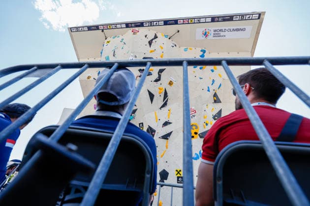 CLIMBING - World Climbing Series INNSBRUCK,AUSTRIA,20.JUN.26 - CLIMBING - World Climbing Series, lead. Image shows an overview of the location.  GEPAxpictures xMarkoxVulic