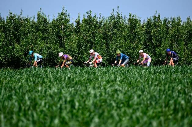 Baloise Belgium Tour 2026 Stage 4 AARSCHOT, BELGIUM - JUNE 20 : =n172=, Killy Jonah (USA) of Tarteletto Isorex, Coppens Michiel (BEL) of BEAT CC p b Saxo, Van Vliet Michiel (NED) of Metec - SOLARWATT p b Mantel, Place Maxence (BEL) of Aarco, Vanthourenhout Michael (BEL) of Pauwels Sauzen - Altez Industriebouw Cycling Team in the escape pack during stage 4 of the 95th edition of Baloise Tour of Belgium an UCI ProSeries 2.Pro cycling road race stage for Men Elite of 183.5 km with start in Begijnendijk and finish in Aarschot on June 20, 2026 in Aarschot, Belgium, 20 06 2026 ( Motordriver Stephan Boone - Aarschot Belgium  Copyright: xTomasxSiskx