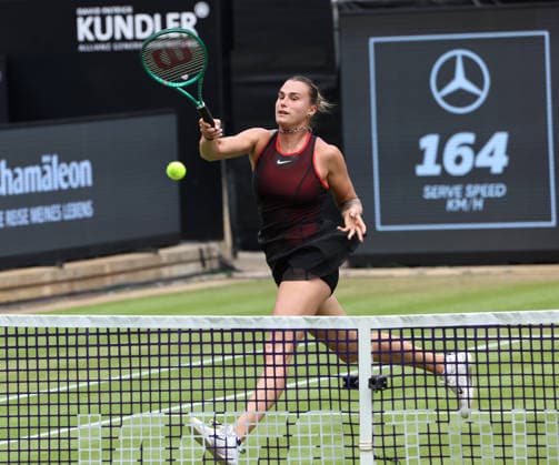 Aryna Sabalenka (BLR) Einzelbild Freisteller Aktion VANDA Pharmaceuticals Berlin Tennis Open Damen 20.06.2026 *** Aryna Sabalenka (BLR) Single Frame Cutout Action Sports VANDA Pharmaceuticals Berlin Tennis Open Womens 20 06 2026,detected_source_language