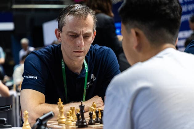 June 20, 2026, Hong Kong, Hong Kong, China: Chess Grandmaster ALEXANDER GRISCHUK (RUS) during a Blitz match at the 2026 FIDE World Team Rapid and Blitz Chess Championship in Hong Kong. Hong Kong China - ZUMAm298 0859598604st Copyright: xJamesxModestox