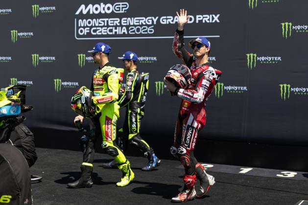 Foto IPP Enrico Schiavi Brno - Ostrova?ice 20-06-2025 MotoGP Gran Premio Motociclismo della Repubblica Ceca 2026 Qualifiche nella foto: Francesco Bagnaia - Ducati Lenovo Team Brno - Ostrova?ice italy REPUBBLICA CECA ITALY  Copyright: xR4924_italyphotopressx