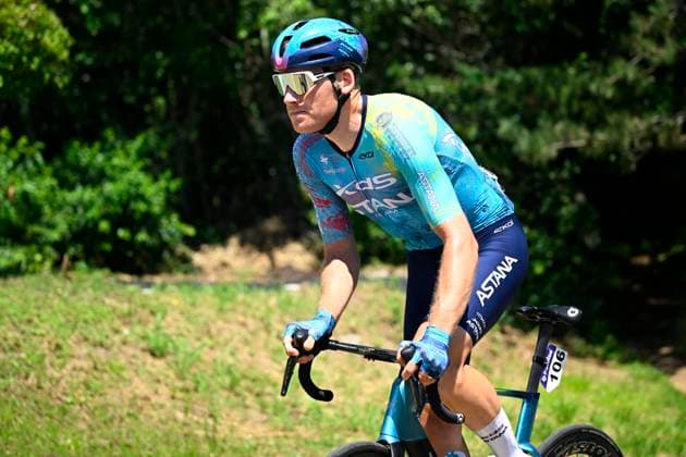 Baloise Belgium Tour 2026 Stage 4 AARSCHOT, BELGIUM - JUNE 20 : Teunissen Mike (NED) of XDS Astana Team in action during stage 4 of the 95th edition of Baloise Tour of Belgium an UCI ProSeries 2.Pro cycling road race stage for Men Elite of 183.5 km with start in Begijnendijk and finish in Aarschot on June 20, 2026 in Aarschot, Belgium, 20 06 2026 ( Motordriver Stephan Boone - Aarschot Belgium  Copyright: xTomasxSiskx