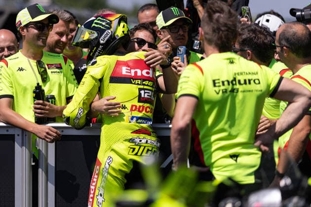 Foto IPP Enrico Schiavi Brno - Ostrova?ice 20-06-2025 MotoGP Gran Premio Motociclismo della Repubblica Ceca 2026 Qualifiche nella foto: Fabio Di Giannantonio - Pertamina Enduro VR46 Racing Team Brno - Ostrova?ice italy REPUBBLICA CECA ITALY  Copyright: xR4924_italyphotopressx