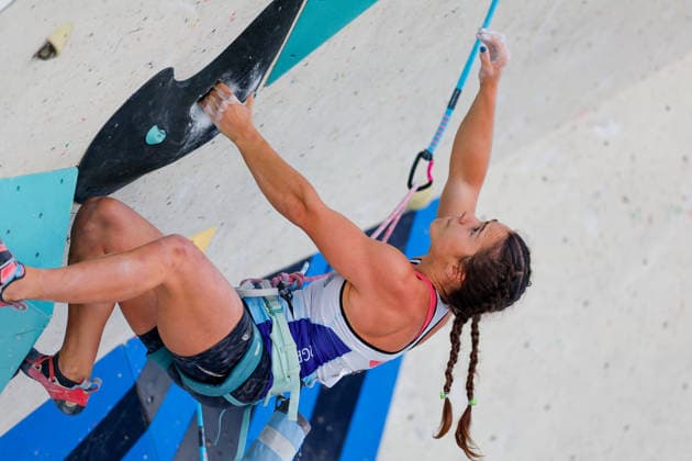 CLIMBING - World Climbing Series INNSBRUCK,AUSTRIA,20.JUN.26 - CLIMBING - World Climbing Series, lead. Image shows Valentina Aguado (ARG).  GEPAxpictures xMarkoxVulic