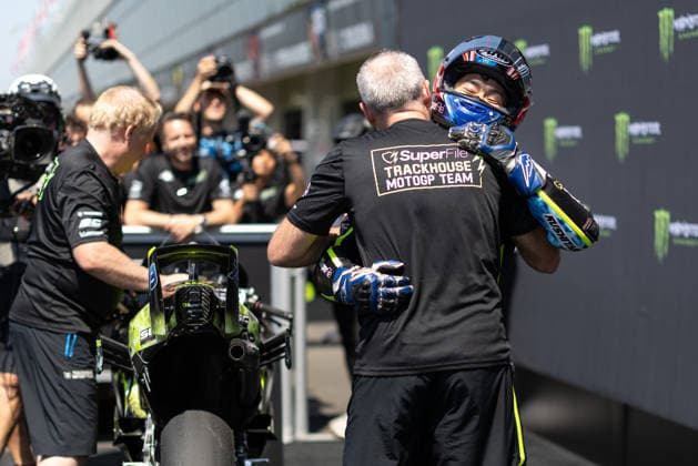 Foto IPP Enrico Schiavi Brno - Ostrova?ice 20-06-2025 MotoGP Gran Premio Motociclismo della Repubblica Ceca 2026 Qualifiche nella foto: Ai Ogura - Trackhouse MotoGP Team Brno - Ostrova?ice italy REPUBBLICA CECA ITALY  Copyright: xR4924_italyphotopressx