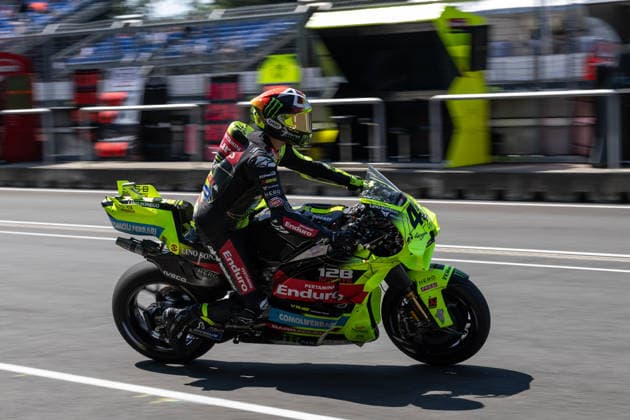 Foto IPP Enrico Schiavi Brno - Ostrova?ice 20-06-2025 MotoGP Gran Premio Motociclismo della Repubblica Ceca 2026 FP2 nella foto: Fabio Di Giannantonio - Pertamina Enduro VR46 Racing Team Brno - Ostrova?ice italy REPUBBLICA CECA ITALY  Copyright: xR4924_italyphotopressx