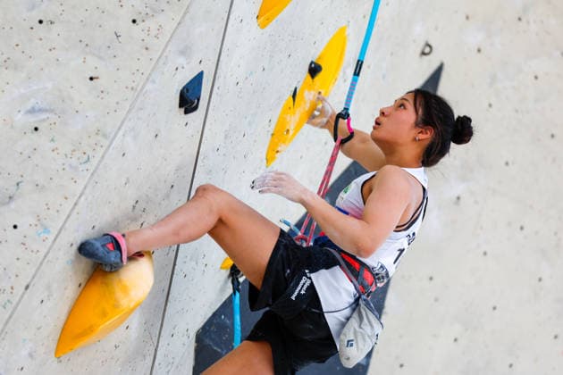CLIMBING - World Climbing Series INNSBRUCK,AUSTRIA,20.JUN.26 - CLIMBING - World Climbing Series, lead. Image shows Chaeyeong Kim (KOR).  GEPAxpictures xMarkoxVulic