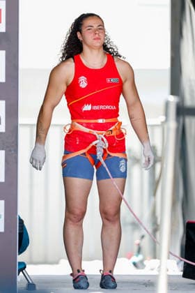 CLIMBING - World Climbing Series INNSBRUCK,AUSTRIA,20.JUN.26 - CLIMBING - World Climbing Series, lead. Image shows Julia Benach Zubero (ESP).  GEPAxpictures xMarkoxVulic