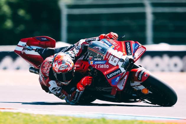 Qualifying for MotoGP Monster Energi Grand Prix of Czechia at Brno Circuit. 19 June 2026 In picture: Francesco Bagnaia Clasificacion del Gran Premio Monster Energi de MotoGP de Republica Checa en el Circuito de Brno. 19 de Junio de 2026 POOL MotoGP.com Cordon Press Images will be for editorial use only. Mandatory credit: MotoGP.com Cordon Press 