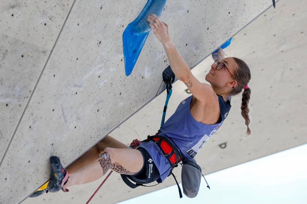 CLIMBING - World Climbing Series INNSBRUCK,AUSTRIA,20.JUN.26 - CLIMBING - World Climbing Series, lead. Image shows Tereza Siruckova (CZE).  GEPAxpictures xMarkoxVulic