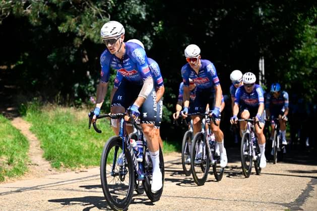 Baloise Belgium Tour 2026 Stage 4 AARSCHOT, BELGIUM - JUNE 20 : De Vylder Lindsay (BEL) of Alpecin-Premier Tech in action during stage 4 of the 95th edition of Baloise Tour of Belgium an UCI ProSeries 2.Pro cycling road race stage for Men Elite of 183.5 km with start in Begijnendijk and finish in Aarschot on June 20, 2026 in Aarschot, Belgium, 20 06 2026 ( Motordriver Stephan Boone - Aarschot Belgium  Copyright: xTomasxSiskx