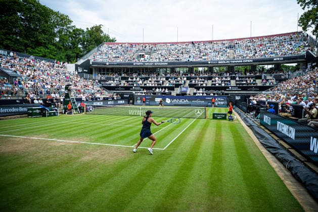 Halbfinale Aryna SABALENKA gegen Jessica Pegula USA im vollbesetzten Steffi-Graf-Stadion, VANDA Pharmaceuticals BERLIN TENNIS OPEN, Berlin, LTTC Rot-Weiß , 20.06.2026, *** Semifinal Copyright: xClaudioxGärtnerx