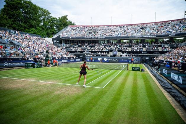 Halbfinale Aryna SABALENKA gegen Jessica Pegula USA im vollbesetzten Steffi-Graf-Stadion, VANDA Pharmaceuticals BERLIN TENNIS OPEN, Berlin, LTTC Rot-Weiß , 20.06.2026, *** Semifinal Copyright: xClaudioxGärtnerx