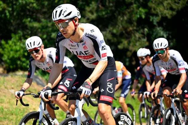 Baloise Belgium Tour 2026 Stage 4 AARSCHOT, BELGIUM - JUNE 20 : Herregodts Rune (BEL) of UAE Team Emirates - XRG in action during stage 4 of the 95th edition of Baloise Tour of Belgium an UCI ProSeries 2.Pro cycling road race stage for Men Elite of 183.5 km with start in Begijnendijk and finish in Aarschot on June 20, 2026 in Aarschot, Belgium, 20 06 2026 ( Motordriver Stephan Boone - Aarschot Belgium  Copyright: xTomasxSiskx