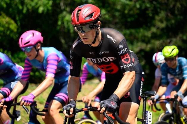 Baloise Belgium Tour 2026 Stage 4 AARSCHOT, BELGIUM - JUNE 20 : De Kleijn Arvid (NED) of Tudor Pro Cycling Team in action during stage 4 of the 95th edition of Baloise Tour of Belgium an UCI ProSeries 2.Pro cycling road race stage for Men Elite of 183.5 km with start in Begijnendijk and finish in Aarschot on June 20, 2026 in Aarschot, Belgium, 20 06 2026 ( Motordriver Stephan Boone - Aarschot Belgium  Copyright: xTomasxSiskx
