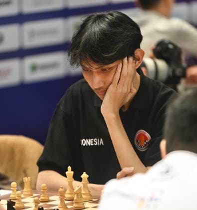 RECORD DATE NOT STATED HONG KONG-SPORTS Nayaka Budhidharma Nayaka Budhidharma, a Indonesia player during round of 16 of FIDE World Team Rapid and Blitz Chess Championships 2026, Hong Kong, June 20, 2026.NEXPHER Kobe Li Hong Kong