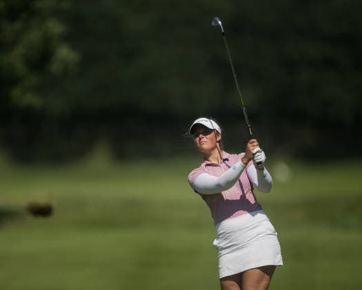 Dutch Ladies Open - Round 1 Moa Folke of Sweden plays her second shot on the 9th hole fairway during Round 1 of the 2026 Dutch Ladies Open at Goyer Golf & Country Club in Eemnes, Netherlands, on June 19, 2026. Eemness Netherlands  Copyright: xAndyxAstfalckx originalFilename:astfalck-dutchlad260620_np6yN.jpg