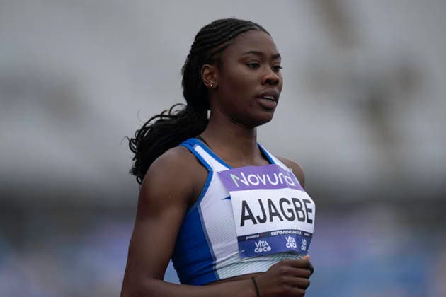 RECORD DATE NOT STATED 20th June 2026; Alexander Stadium, Birmingham, West Midlands, England; 2026 Novuna UK Athletics Championships; Eniola Ajagbe of Sheffield And Dearne competes in the womens 100m GodfreyxPitt