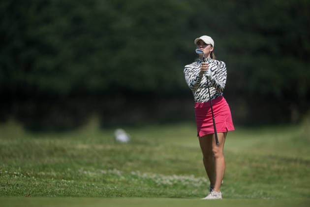Dutch Ladies Open - Round 1 Vanessa Knecht of Switzerland plays her second shot on the 9th hole fairway during Round 1 of the 2026 Dutch Ladies Open at Goyer Golf & Country Club in Eemnes, Netherlands, on June 19, 2026. Eemness Netherlands  Copyright: xAndyxAstfalckx originalFilename:astfalck-dutchlad260620_npMGo.jpg