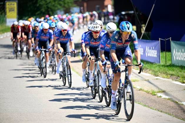 Baloise Belgium Tour 2026 Stage 4 AARSCHOT, BELGIUM - JUNE 20 : Geens Jonas (BEL) of Alpecin Premier Tech in action during stage 4 of the 95th edition of Baloise Tour of Belgium an UCI ProSeries 2.Pro cycling road race stage for Men Elite of 183.5 km with start in Begijnendijk and finish in Aarschot on June 20, 2026 in Aarschot, Belgium, 20 06 2026 ( Motordriver Stephan Boone - Aarschot Belgium  Copyright: xTomasxSiskx