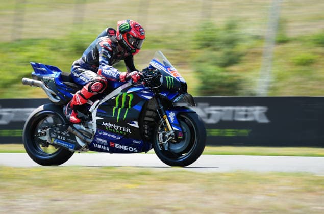Czech Republic motorcycle Grand Prix, MotoGP World Championship, WM, Weltmeisterschaft qualification MotoGP, in Brno, Czech Republic, on June 20, 2026. Fabio Quartararo of France, Monster Energy Yamaha MotoGPâ ¢ Team. (CTKxPhoto LubosxPavlicek) CTKPhotoP2026062003948  CTKPhotoP2026062003948