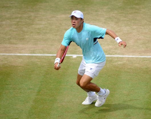 Tennis - HSBC Queen™s Club Championships - Men s ATP, Tennis Herren Tour 500 Tournament - Queen™s Club, London - Saturday 20th June 2026 Men™s Singles Semi Final, Andy Murray Arena: Brandon Nakashima (USA) vs. Francisco Cerundolo (ARG) Brandon Nakashima 