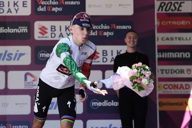 Italy s Lorenzo Mark Finn of Red Bull - Bora - Hansgrohe Rookies tricolor jersey during Stage 7 of the Giro Next Gen 2026, from Sulmona to Piana delle Mele (Guardiagrele), Italy, Saturday, June 20, 2026.  Copyright: xMassimoxPaolone LaPressex