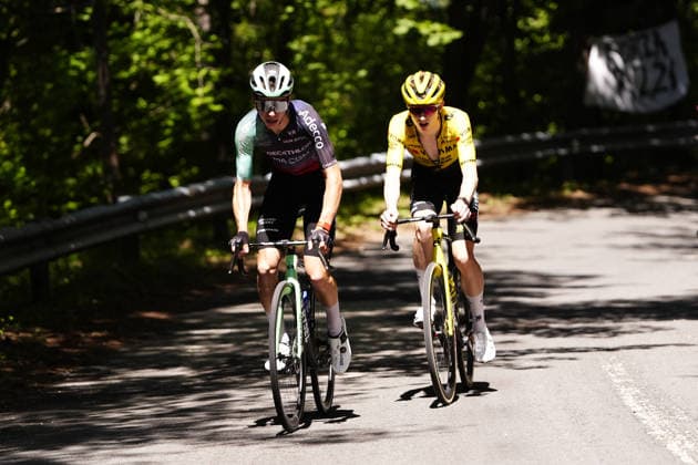 France s Aubin Sparfel of Decathlon CMA CGM Development Team during Stage 7 of the Giro Next Gen 2026, from Sulmona to Piana delle Mele (Guardiagrele), Italy, Saturday, June 20, 2026.  Copyright: xFabioxFerrari LaPressex