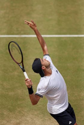 Francisco Cerundolo of Argentina in action HSBC Queen s Club Championships, Day Fifteen, Tennis, Queen s Club, West Kensington, London, UK - 20 Jun 2026London Queen s Club United Kingdom  Copyright: xEllaxLing Shutterstockx 16929307h