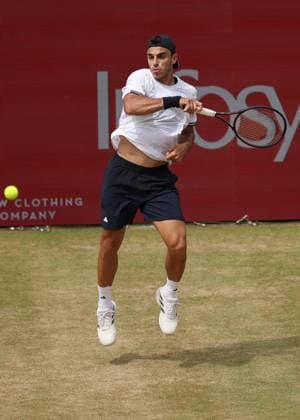 Francisco Cerundolo of Argentina in action HSBC Queen s Club Championships, Day Fifteen, Tennis, Queen s Club, West Kensington, London, UK - 20 Jun 2026London Queen s Club United Kingdom  Copyright: xEllaxLing Shutterstockx 16929307j
