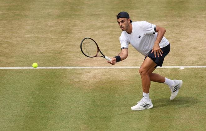 Francisco Cerundolo of Argentina in action HSBC Queen s Club Championships, Day Fifteen, Tennis, Queen s Club, West Kensington, London, UK - 20 Jun 2026London Queen s Club United Kingdom  Copyright: xEllaxLing Shutterstockx 16929307k