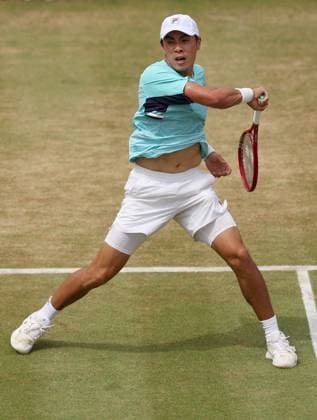 Brandon Nakashima of USA in action HSBC Queen s Club Championships, Day Fifteen, Tennis, Queen s Club, West Kensington, London, UK - 20 Jun 2026London Queen s Club United Kingdom  Copyright: xEllaxLing Shutterstockx 16929307f