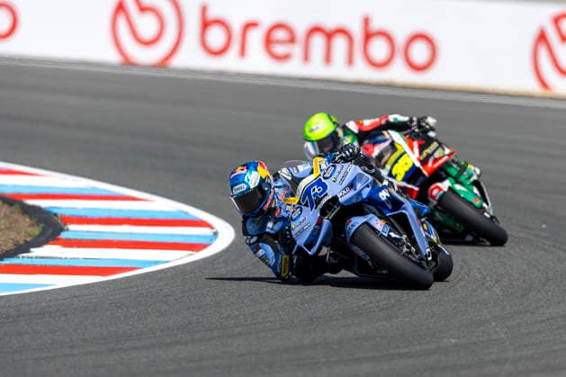 MotoGP of Czechia - Sprint & Qualifying Number 73 BK8 Gresini Racing MotoGP rider Alex Marquez participates in qualifying at the 2026 MotoGP Grand Prix of Czechia. Brno Brno Czech Republic  Copyright: xStephenxBlackberryx originalFilename:blackberry-2026moto260620_np512.jpg