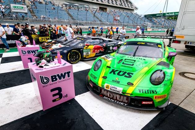 DTM, 5. + 6. Rennen DEKRA Lausitzring 2026 90 Porsche 911 GT3 R (992), Manthey: Ricardo Feller: picture by Gruppe C Photography Schipkau Lausitzring Brandenburg Deutschland Copyright: xGruppexCxPhotographyx