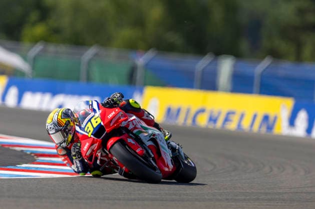 MotoGP of Czechia - Sprint & Qualifying Number 36 Honda Team rider Joan Mir during qualifying at the 2026 MotoGP Grand Prix of Czechia. Brno Brno Czech Republic  Copyright: xStephenxBlackberryx originalFilename:blackberry-2026moto260620_npi1X.jpg
