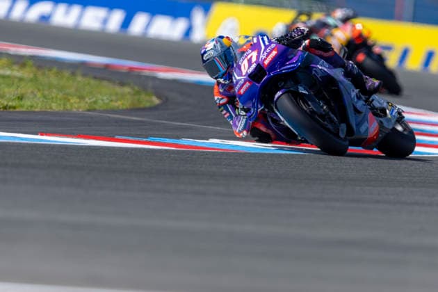 MotoGP of Czechia - Sprint & Qualifying Number 7 Prima Pramac Yamaha MotoGP rider Toprak Razgatlioglu participates in qualifying at the 2026 MotoGP Grand Prix of Czechia. Brno Brno Czech Republic  Copyright: xStephenxBlackberryx originalFilename:blackberry-2026moto260620_np6Rw.jpg